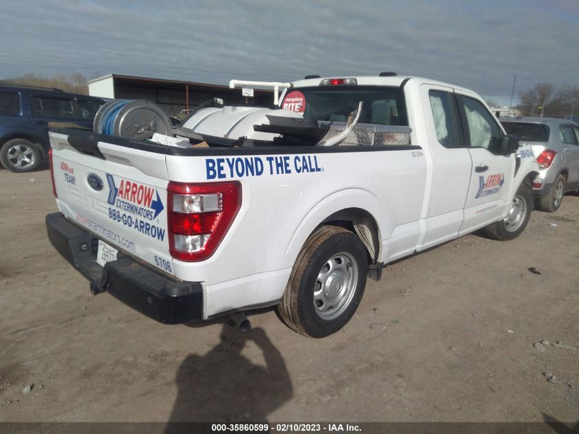 2022 FORD F-150 XL/XLT VIN: 1FTEX1CB2NKE07396