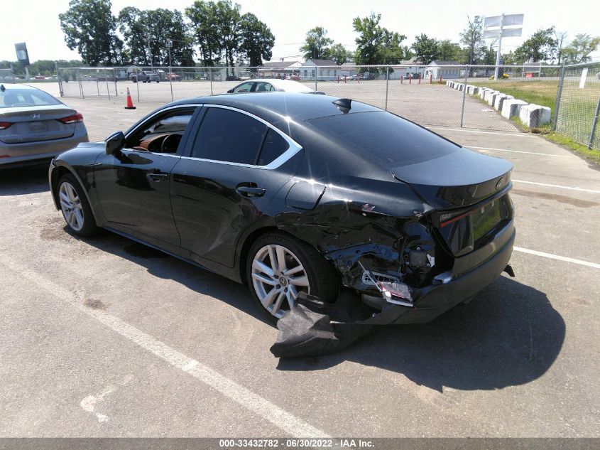 2021 LEXUS IS IS 300 VIN: JTHA81F22M5045010