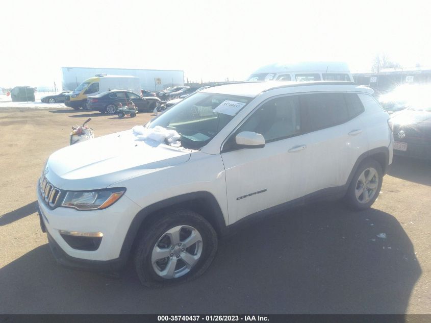 2021 JEEP COMPASS LATITUDE VIN: 3C4NJDBB8MT579689