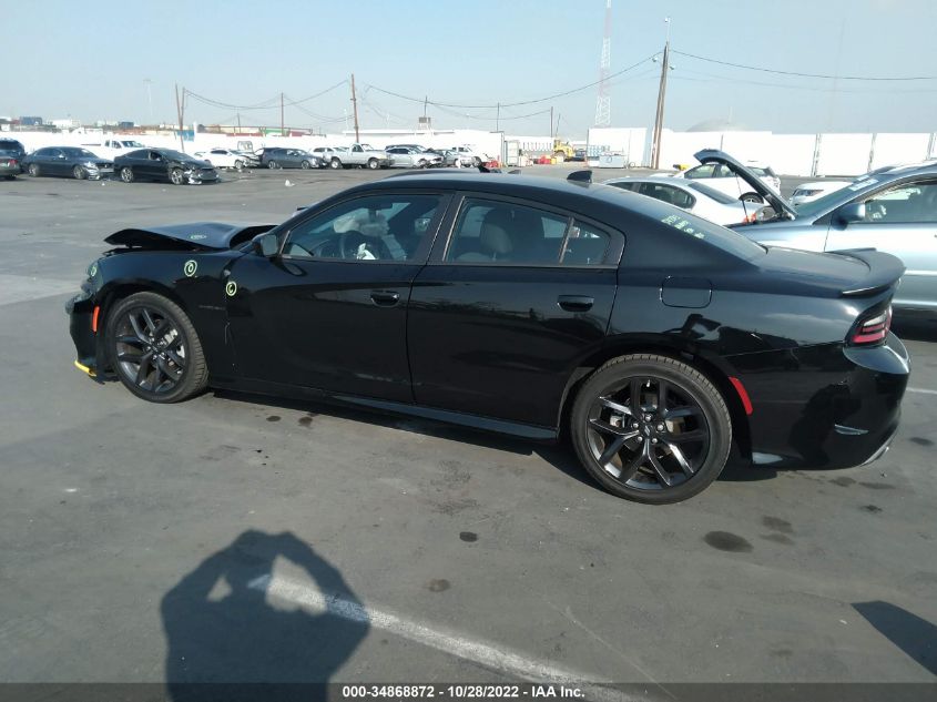 2022 DODGE CHARGER R/T VIN: 2C3CDXCT7NH169911