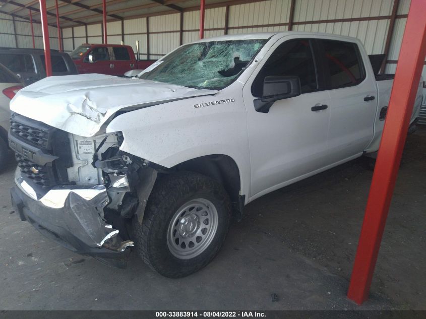 2020 CHEVROLET SILVERADO 1500 WORK TRUCK VIN: 3GCPYAEH8LG113772