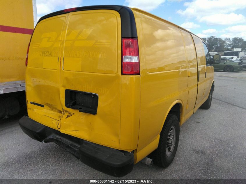 2021 CHEVROLET EXPRESS CARGO VAN VIN: 1GCWGAFP4M1167588