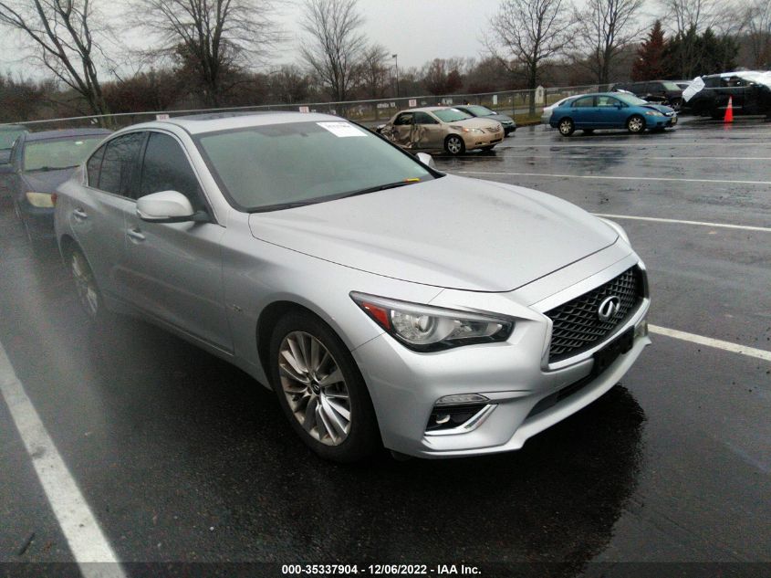 2020 INFINITI Q50 3.0T LUXE VIN: JN1EV7ARXLM257258