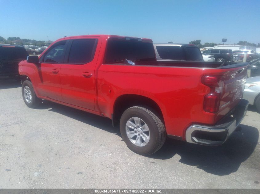 2022 CHEVROLET SILVERADO 1500 LTD LT VIN: 3GCPWCED4NG176045