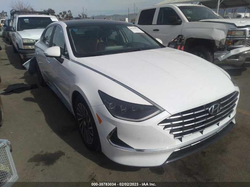 2021 HYUNDAI SONATA HYBRID LIMITED VIN: KMHL54JJ4MA031907