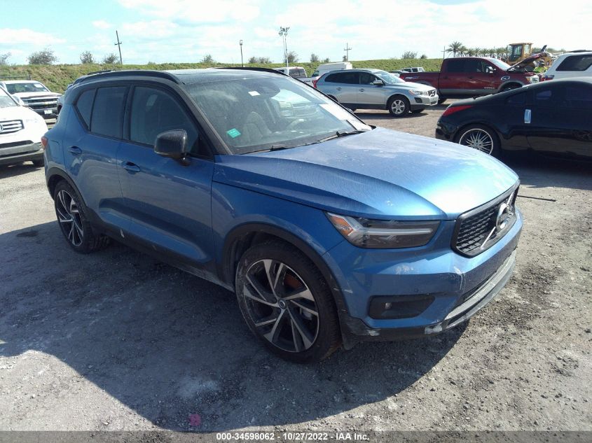 2021 VOLVO XC40 R-DESIGN VIN: YV4162UM4M2476710