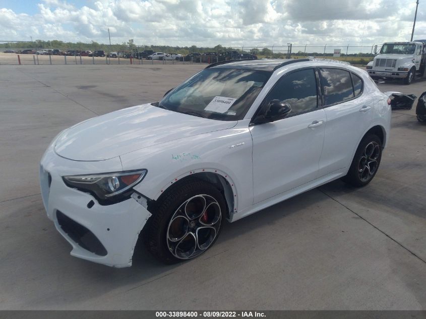 2022 ALFA ROMEO STELVIO VELOCE VIN: ZASPAKBN5N7D45885