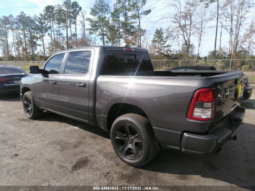 2021 RAM 1500 BIG HORN VIN: 1C6SRFFT2MN522213