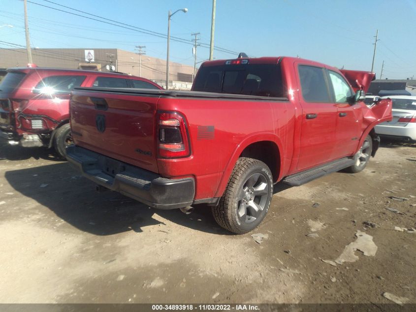 2022 RAM 1500 BIG HORN VIN: 1C6RRFFG7NN245254
