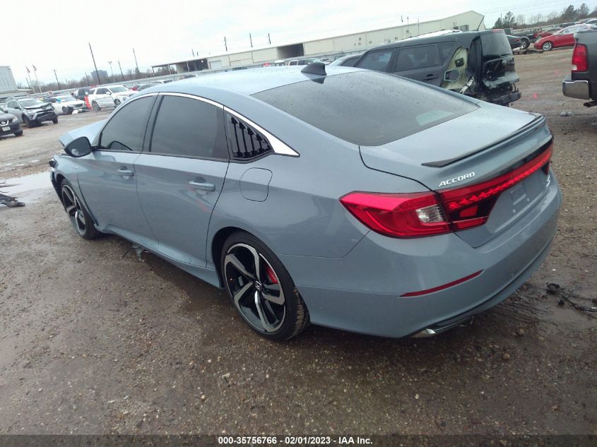 2022 HONDA ACCORD HYBRID SPORT VIN: 1HGCV3F28NA031248