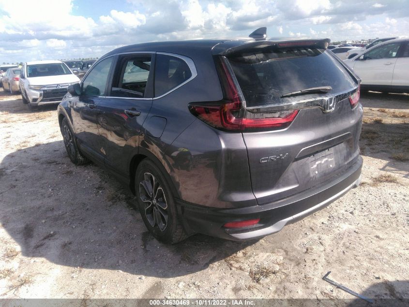 2022 HONDA CR-V EX-L VIN: 7FARW1H81NE013536