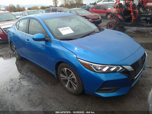 2021 NISSAN SENTRA SV VIN: 3N1AB8CV2MY302263