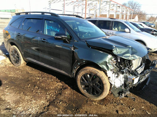 2022 KIA SORENTO X-LINE S VIN: 5XYRLDLC2NG131332