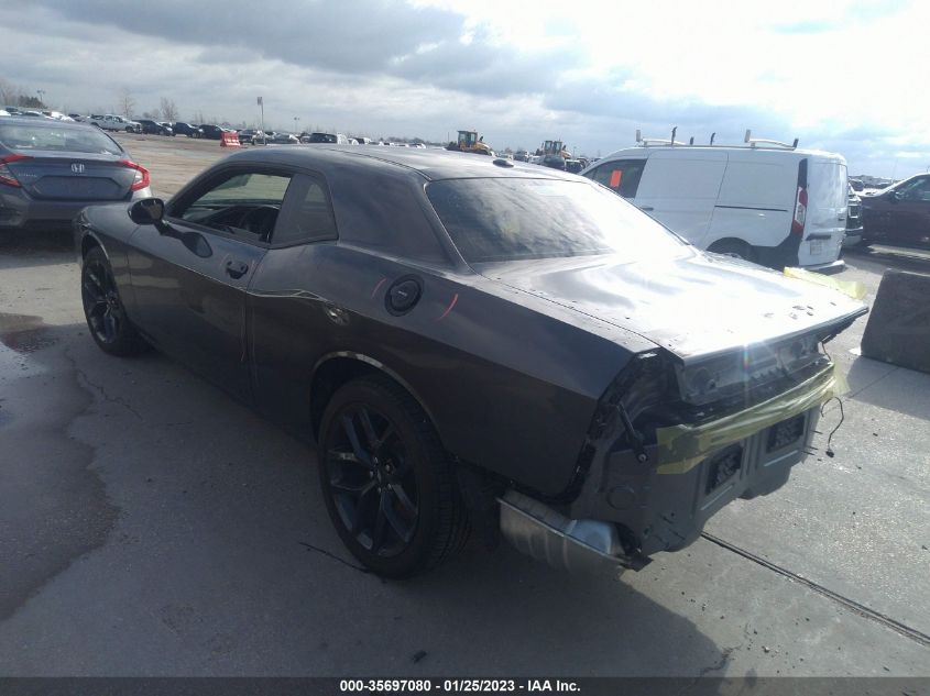 2021 DODGE CHALLENGER SXT VIN: 2C3CDZAG9MH673568