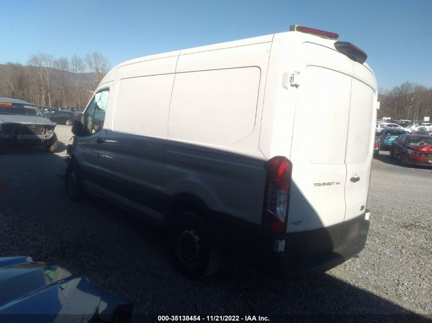 2022 FORD TRANSIT CARGO VAN VIN: 1FTYE1C87NKA38316