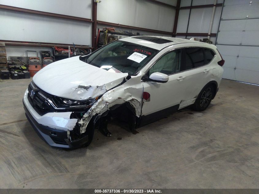 2022 HONDA CR-V EX VIN: 2HKRW2H52NH657409