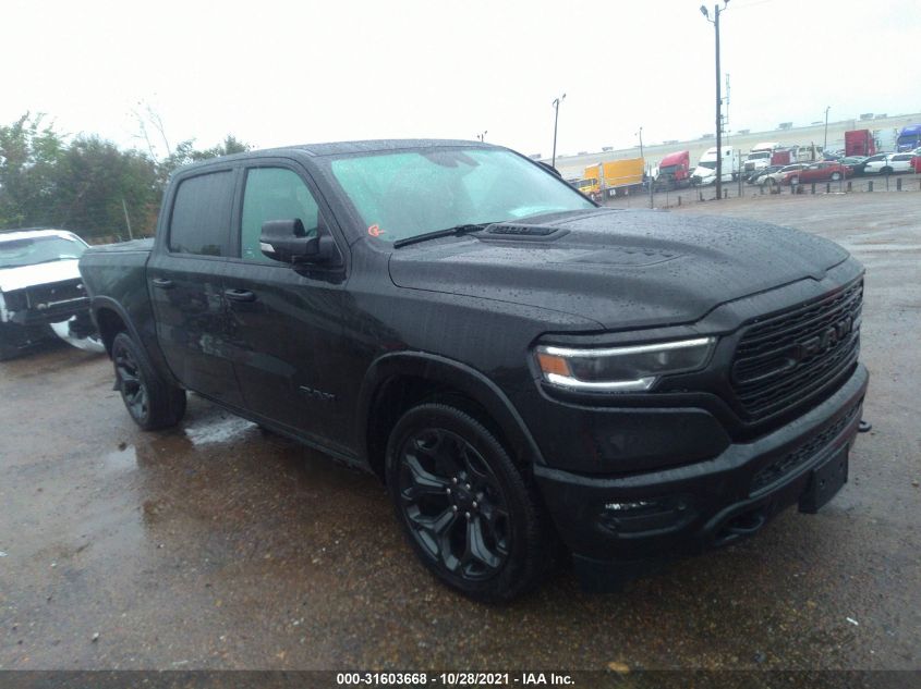 2021 RAM 1500 LIMITED VIN: 1C6SRFHT8MN550594