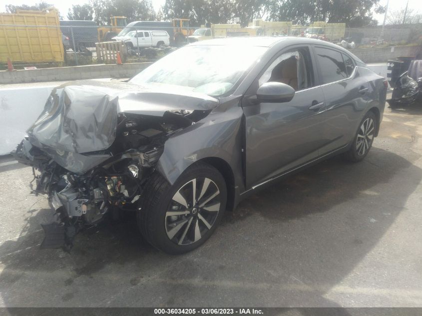 2022 NISSAN SENTRA SV VIN: 3N1AB8CV9NY304299