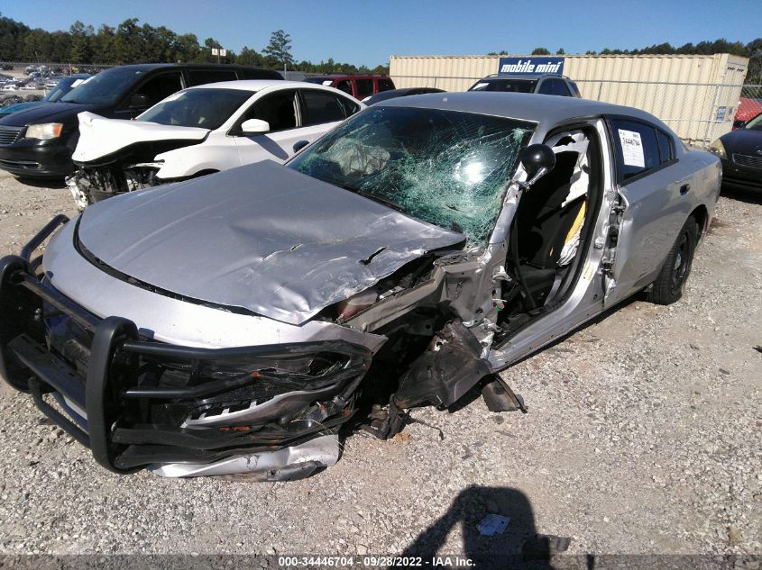 2021 DODGE CHARGER POLICE VIN: 2C3CDXAT7MH558758