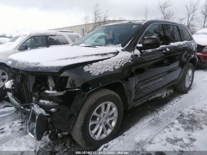 2022 JEEP GRAND CHEROKEE WK LAREDO X VIN: 1C4RJFAG6NC117199