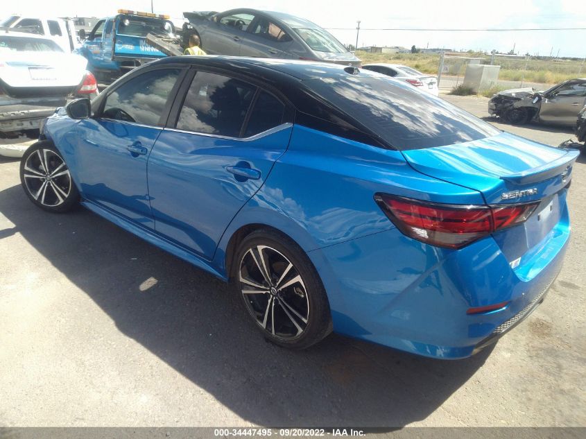 2021 NISSAN SENTRA SR VIN: 3N1AB8DV4MY231369