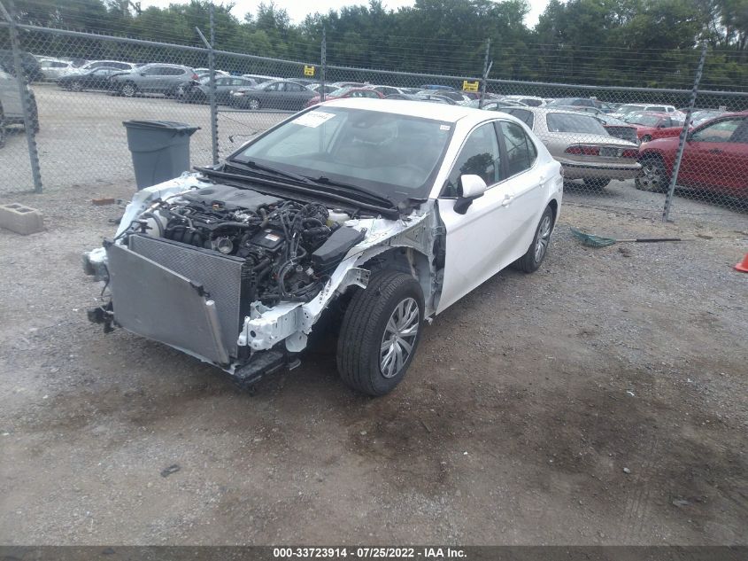 2021 TOYOTA CAMRY HYBRID LE VIN: 4T1C31AK7MU555385