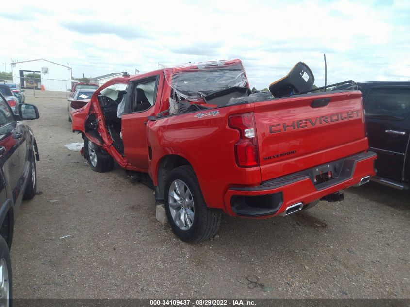 2020 CHEVROLET SILVERADO 1500 CUSTOM VIN: 3GCUYBEF7LG251147