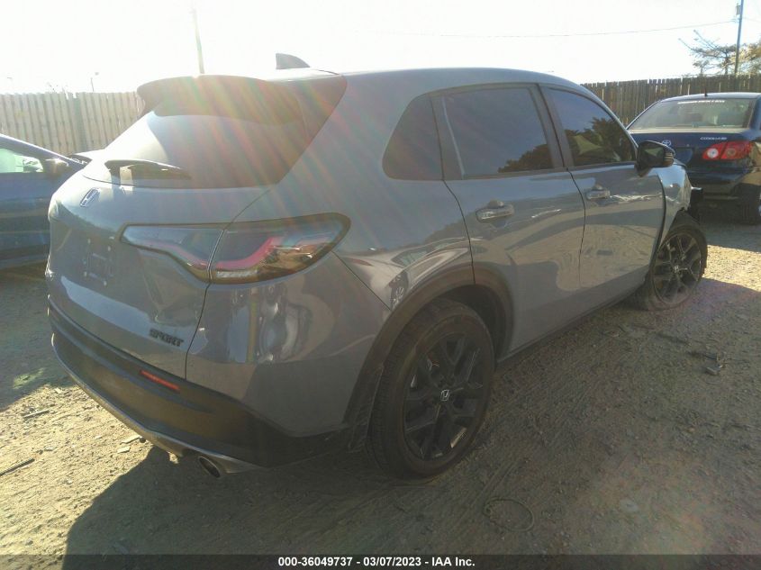 2023 HONDA HR-V SPORT VIN: 3CZRZ2H55PM701191
