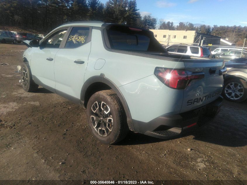 2022 HYUNDAI SANTA CRUZ SEL VIN: 5NTJCDAE7NH013305