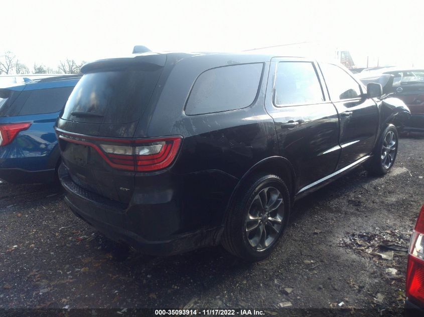 2020 DODGE DURANGO GT VIN: 1C4RDJDG5LC224358