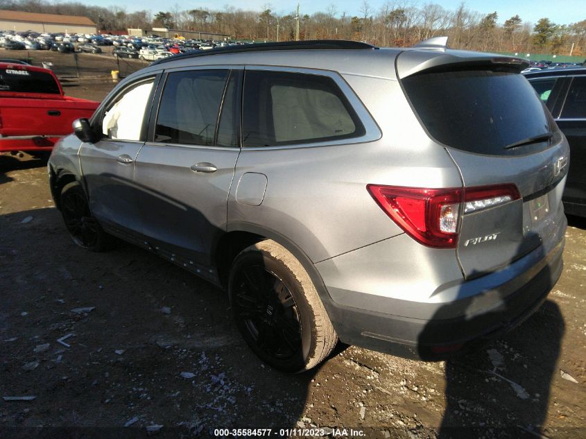 2021 HONDA PILOT SPECIAL EDITION VIN: 5FNYF6H23MB050621