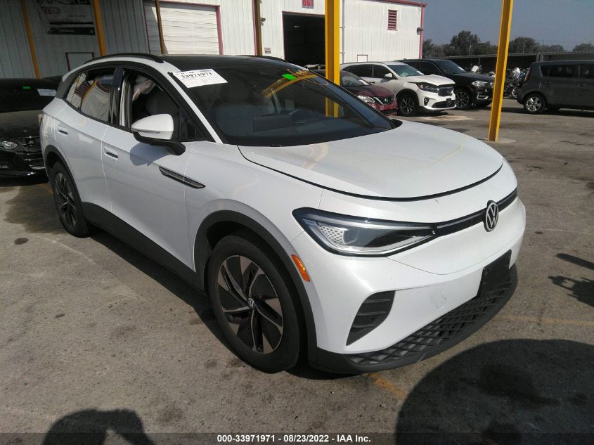 2021 VOLKSWAGEN ID.4 PRO S VIN: WVGTMPE28MP041456