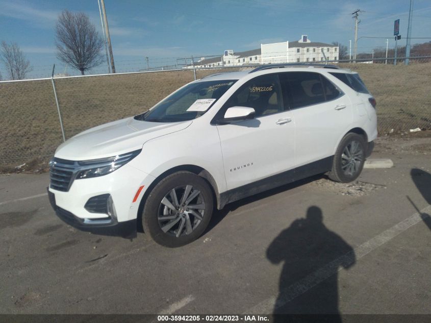 2022 CHEVROLET EQUINOX PREMIER VIN: 3GNAXNEV4NS245280