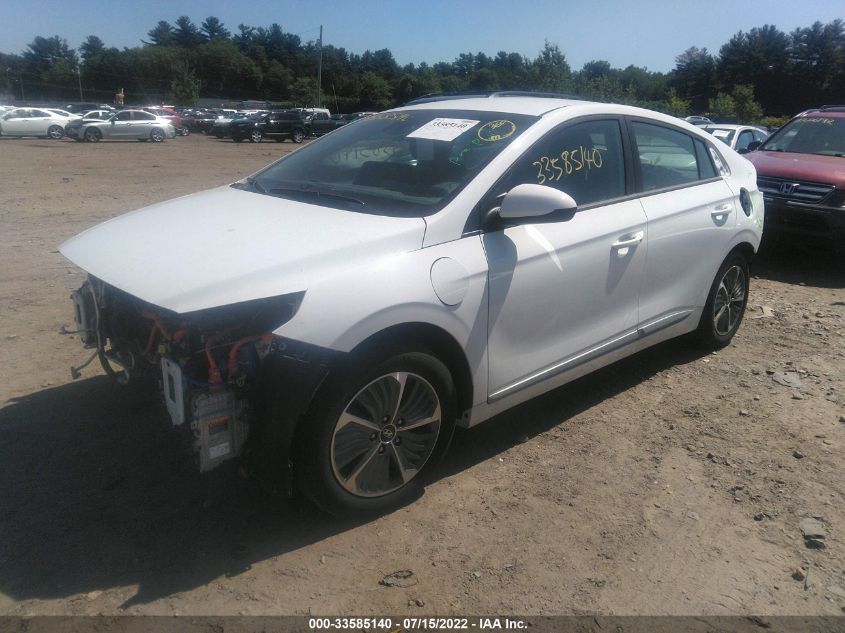 2021 HYUNDAI IONIQ PLUG-IN HYBRID SE VIN: KMHC65LD9MU251200