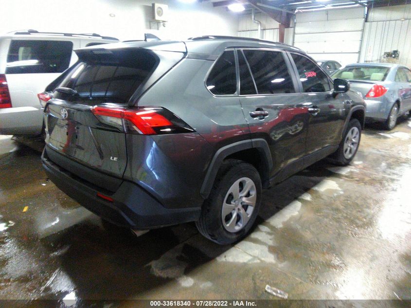 2021 TOYOTA RAV4 LE VIN: 2T3H1RFV2MC112289