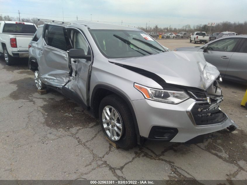 2021 CHEVROLET TRAVERSE LS VIN: 1GNERFKW0MJ113387