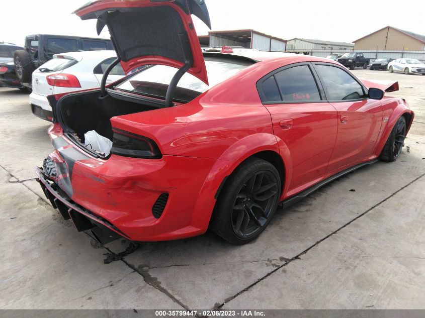2021 DODGE CHARGER SCAT PACK WIDEBODY VIN: 2C3CDXGJ7MH543845