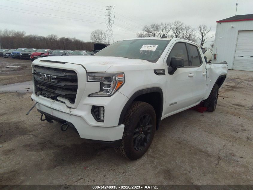 2022 GMC SIERRA 1500 LIMITED ELEVATION VIN: 1GTR9CED3NZ193709