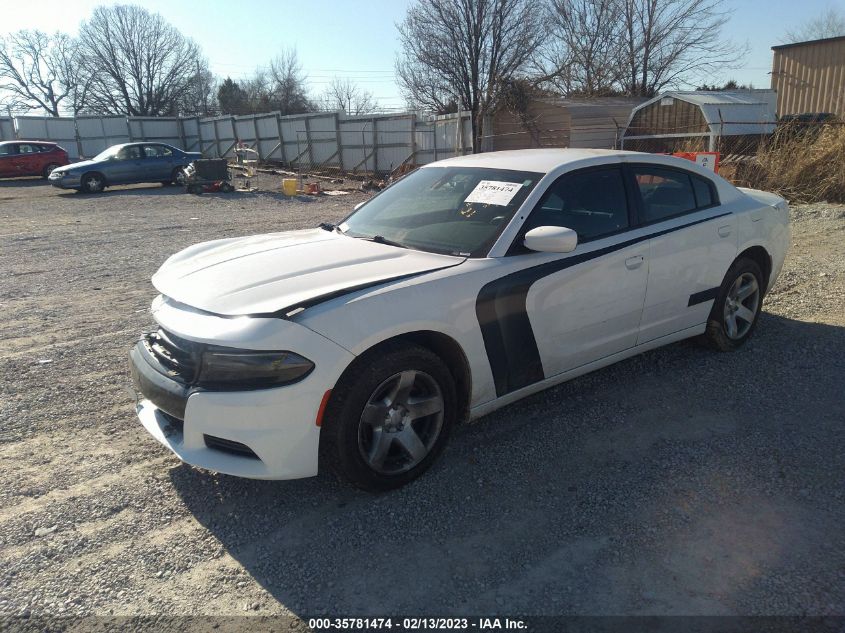 2021 DODGE CHARGER POLICE VIN: 2C3CDXAT4MH532148