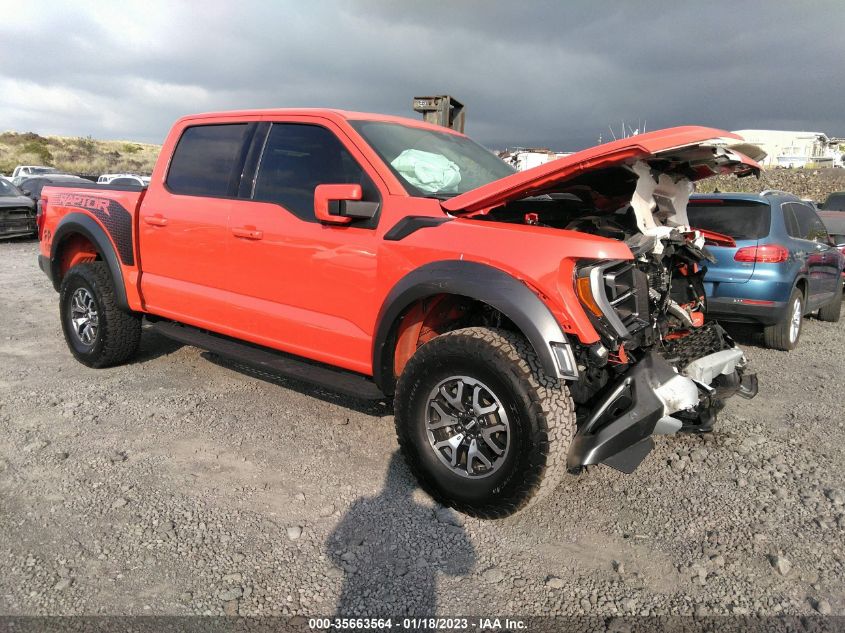 2021 FORD F-150 RAPTOR VIN: 1FTFW1RG5MFC58936