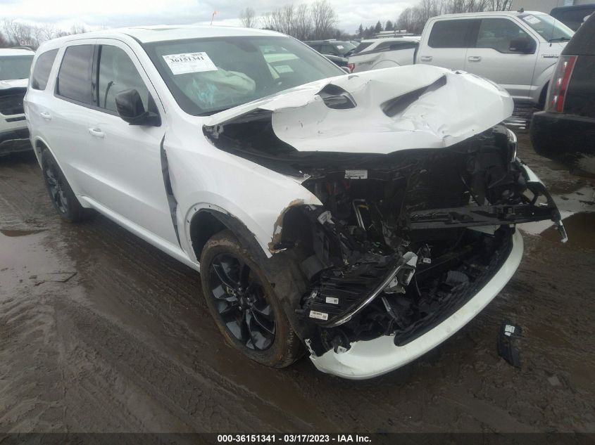 2022 DODGE DURANGO GT VIN: 1C4RDJDG1NC173881