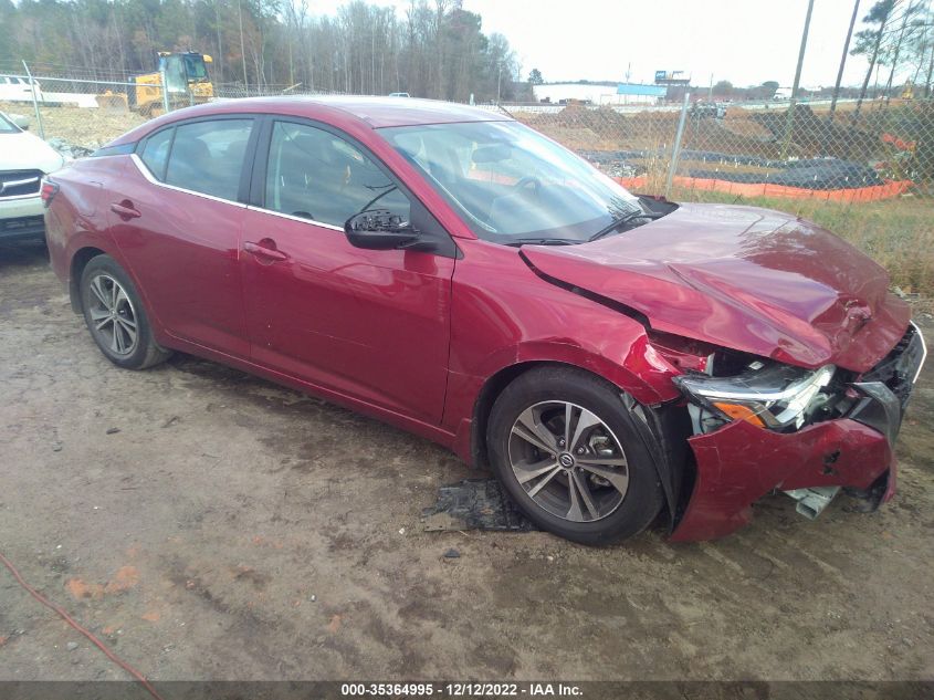2022 NISSAN SENTRA SV VIN: 3N1AB8CVXNY271054
