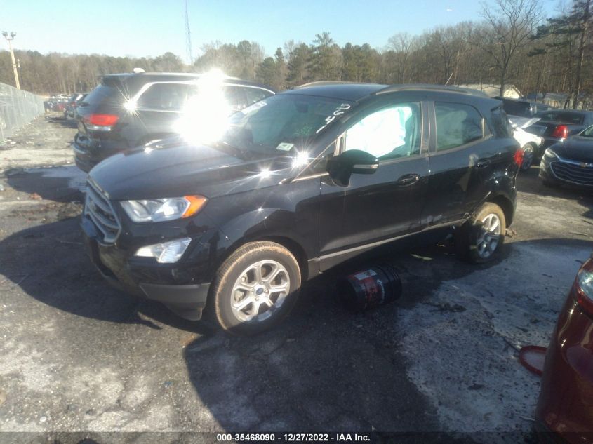 2020 FORD ECOSPORT SE VIN: MAJ6S3GLXLC365641