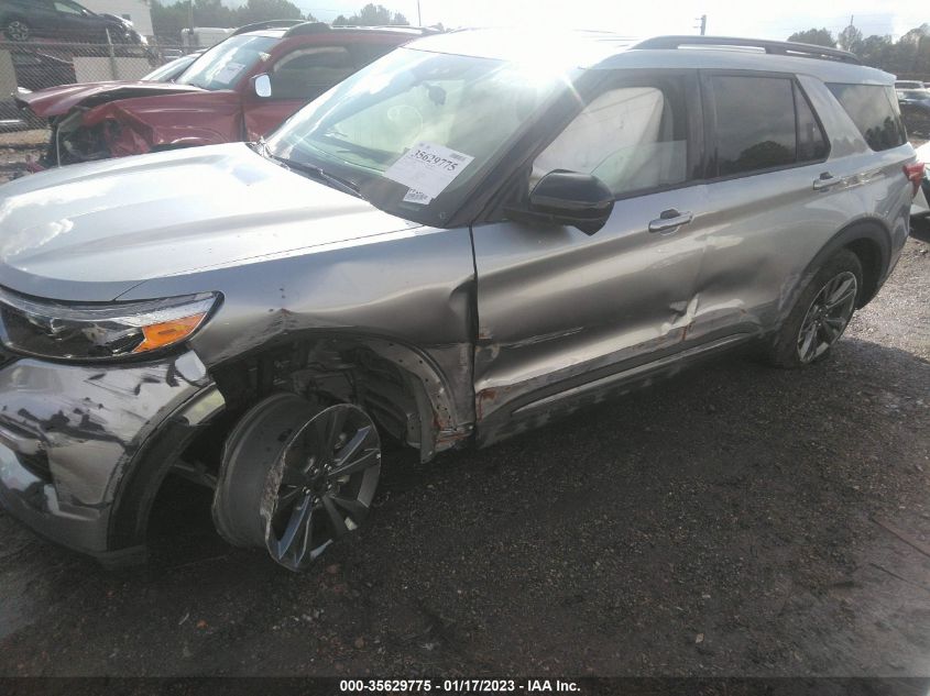 2022 FORD EXPLORER XLT VIN: 1FMSK7DH6NGC00578
