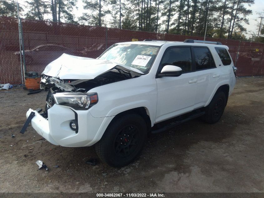 2021 TOYOTA 4RUNNER SR5 VIN: JTEEU5JR5M5231243