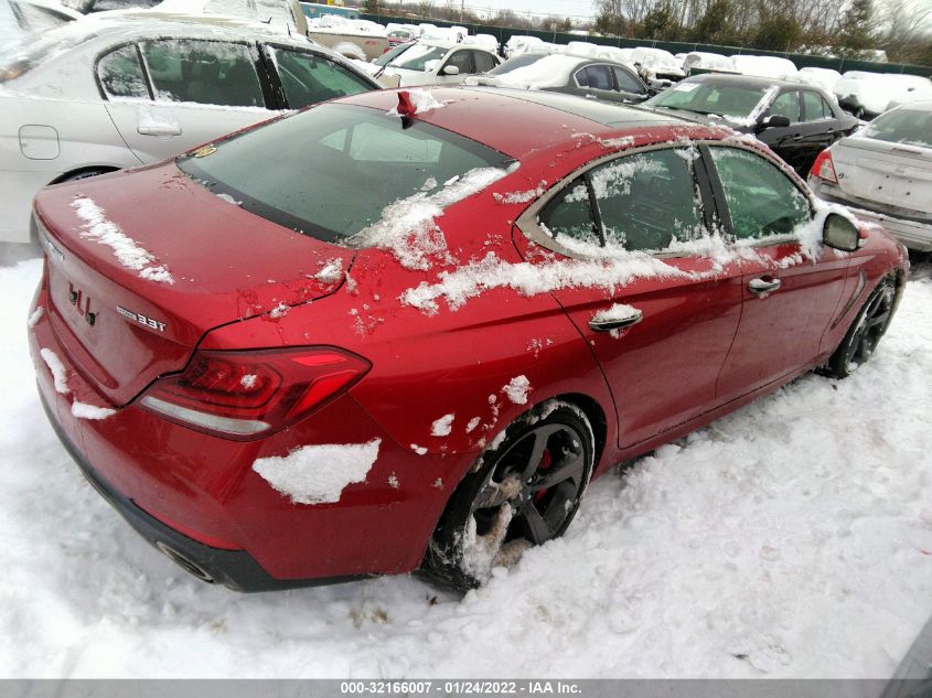 2020 GENESIS G70 3.3T VIN: KMTG34LE9LU057882