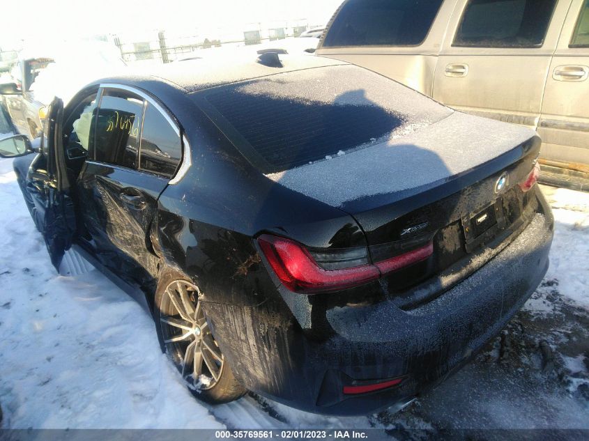 2022 BMW 3 SERIES 330I XDRIVE VIN: 3MW5R7J00N8C72934