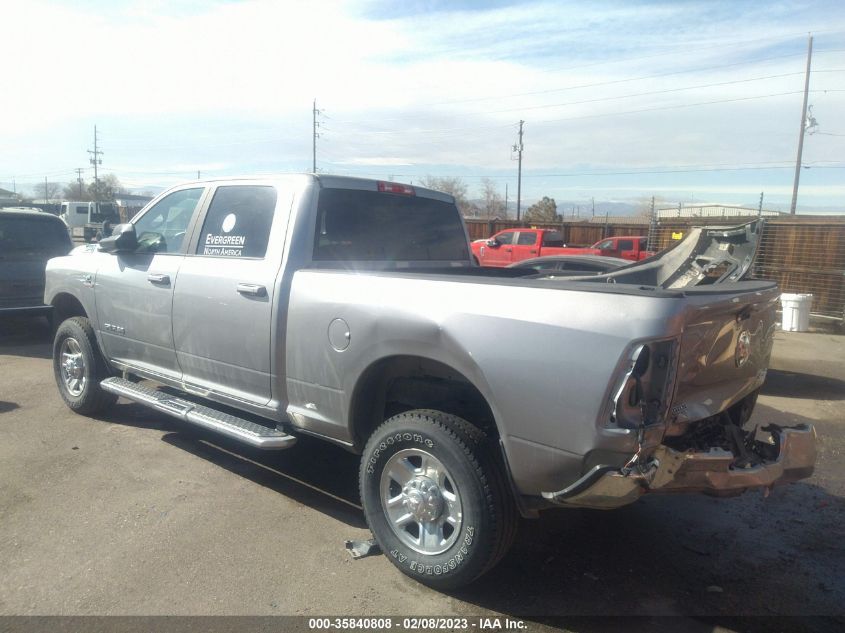 2022 RAM 2500 BIG HORN VIN: 3C6UR5DL2NG247992