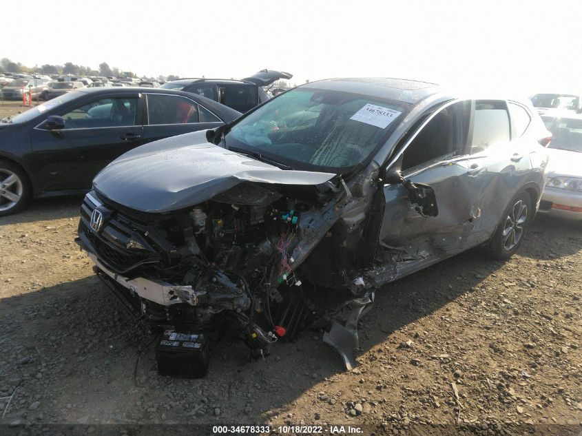 2021 HONDA CR-V HYBRID EX VIN: 7FART6H53ME004329