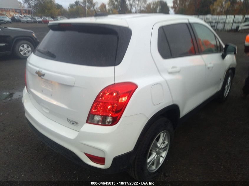 2021 CHEVROLET TRAX LS VIN: KL7CJKSB1MB324327